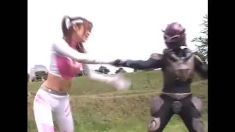 Asian Girl in Bondage and Fighting Scenes