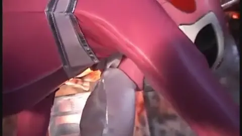 Asian Power Rangers in Industrial Sex Scene