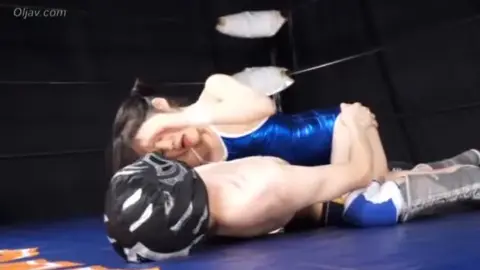 Wrestling Match with Asian Performers