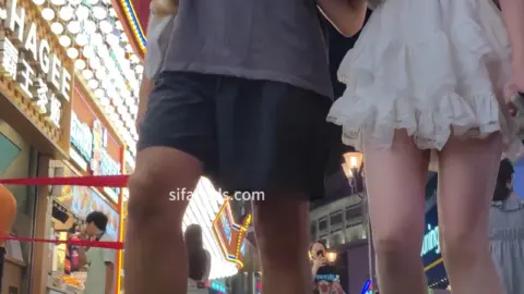 CSCD – The girl in a white dress fucked