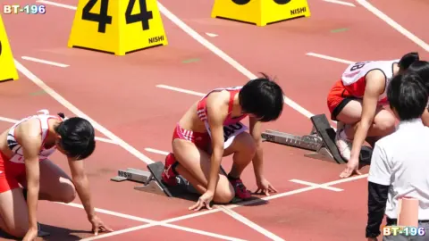Racing Babes Getting Ready