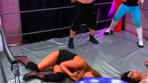 Wrestling Ring Sex with Masked Men
