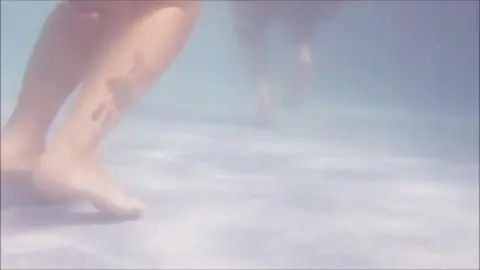 Slim and Curvy Babes Enjoying Water Fun