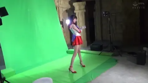 Anime Costume Sex in Forest and Temple