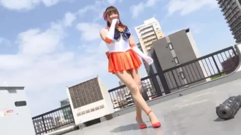 Asian Couple in Erotic Temple Scene