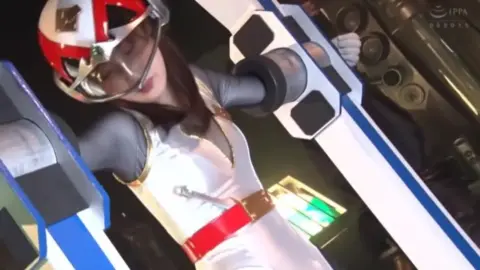 Asian Couple in Fetish Costumes – Bondage and Machinery