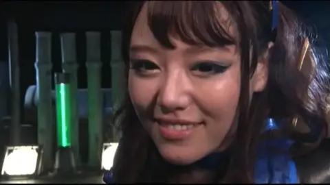 Asian Couple Intimate Encounter in Dimly Lit Setting