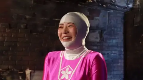 Asian Women in Costumes Outdoor and Indoor