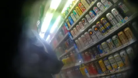 Asian Teens in Convenience Store