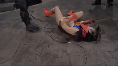 Fantasy Armor Bondage Scene