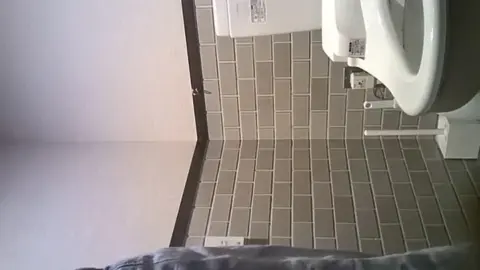 Asian Lesbians in Bathroom Intimacy