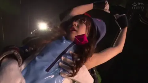 Asian Couple Intimate Moments in Futuristic Settings