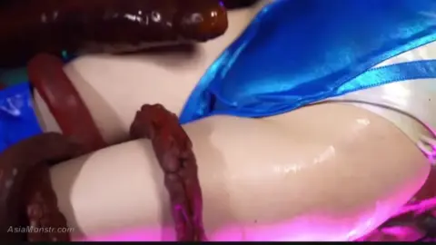 Asian Mature Male in Costume Bondage