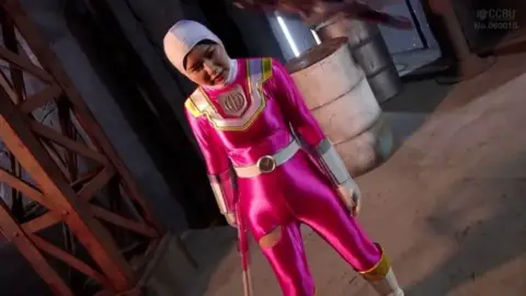 Asian Superhero Costume Erotica