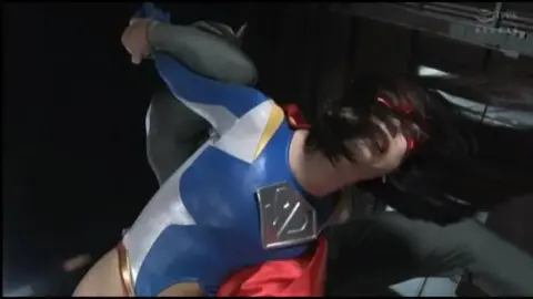 Asian Cosplay Fight Scene with Muscular Male