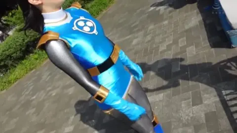 Asian Cosplay Outdoor Encounter