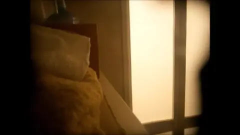 Brunette Voyeur Bedroom Encounter