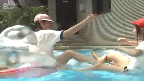 Lesbian Pool Encounter