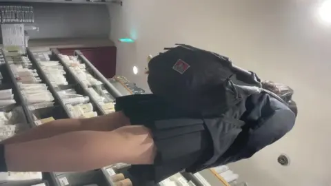 Asian Girl Exposes Herself in Store