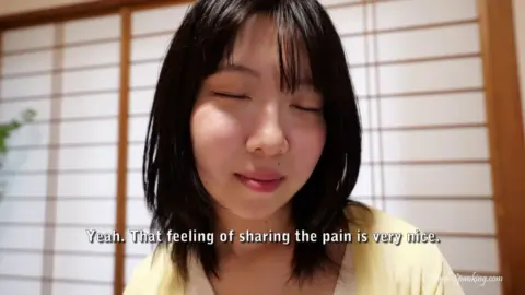 Asian Lesbians Spanking in Bedroom