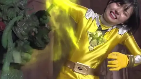 Asian Cosplay Fight Scene with Bondage