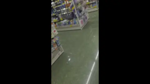 Asian Girl in Subway and Store