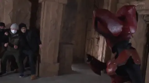 Blonde Asian Warrior Women in Armor