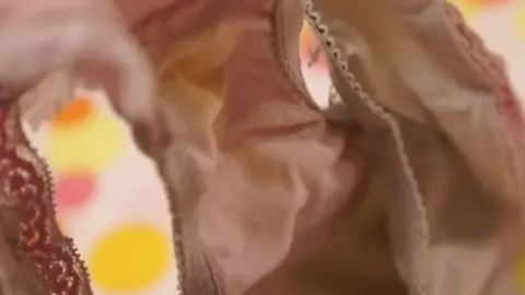 Caucasian Lingerie Model Close-ups