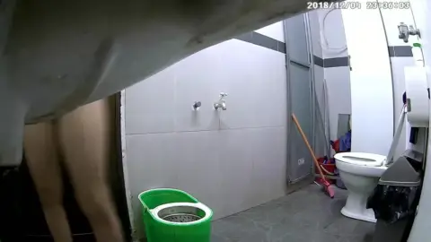 Asian Teen Washes in Bathroom POV