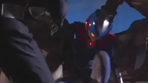 Asian Men in Costumes: Action Poses