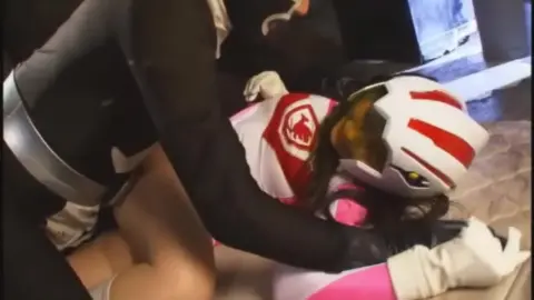 Asian Couple in Intimate Costume Scenes