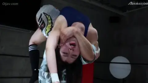 Asian Woman Restrained and Dominated