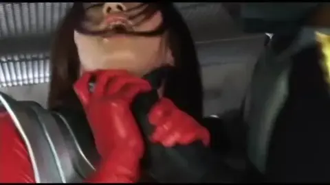 Asian Performers in Fetish Outfits Engage in BDSM Scenes