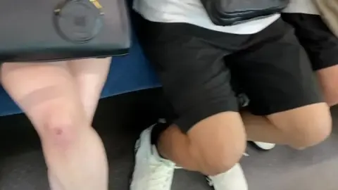 Legs Crossed Close-up