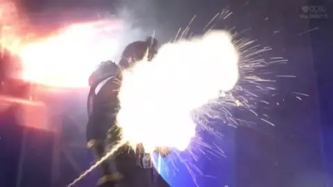 Costumed Characters Engage in Erotic Play