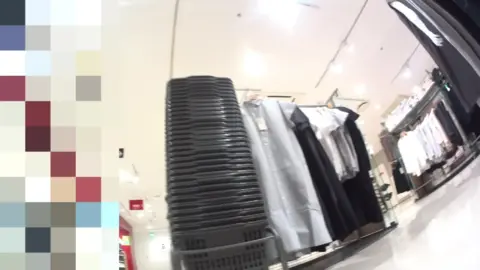 Asian Teen in Plaid Skirt