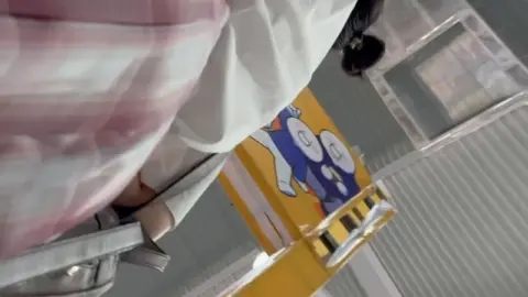 Asian Teen in Plaid Skirt