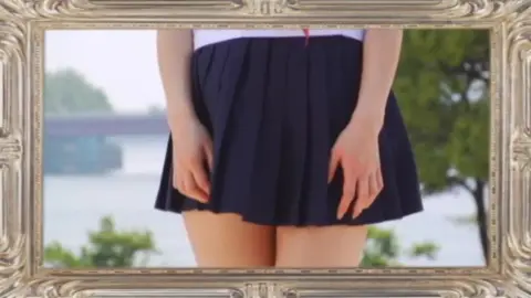 Asian Schoolgirl Cosplay Erotic Encounter by Water