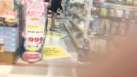 Asian Couple in Store