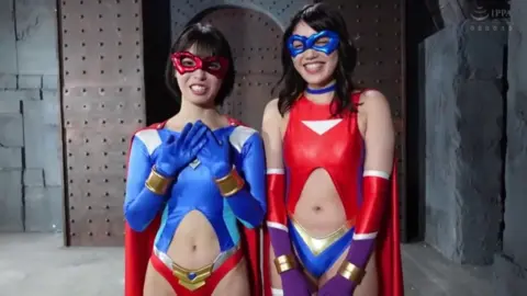 Pregnant Asian Women in Futuristic Settings