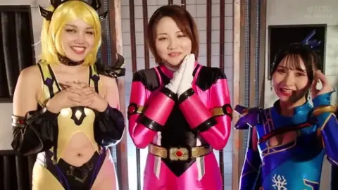 Asian Girls in Industrial Setting