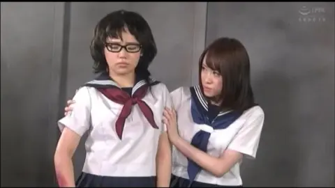 Asian Schoolgirls in Sailor Fuku Costumes
