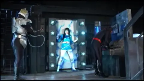 Asian Superhero Cosplay Erotic Scene