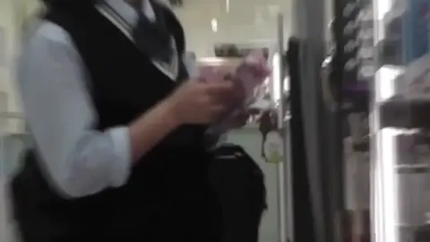 Asian Schoolgirl Shopping