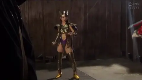 Asian Cosplay Fight Scene