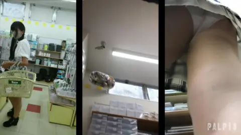 Asian Upskirt in Store