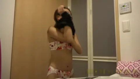 Asian Beauty in Lingerie