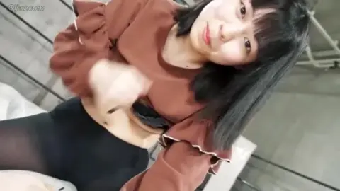 Asian Couple Intimate Moments on Bed