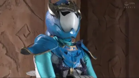 Asian Cosplay Bondage Scene