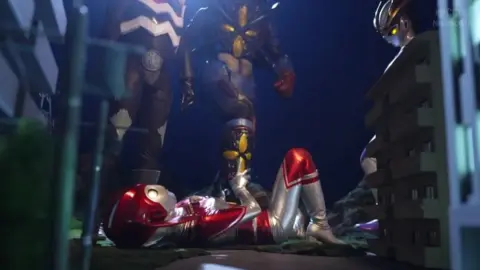 Asian Models in Lingerie and Robotic Costumes